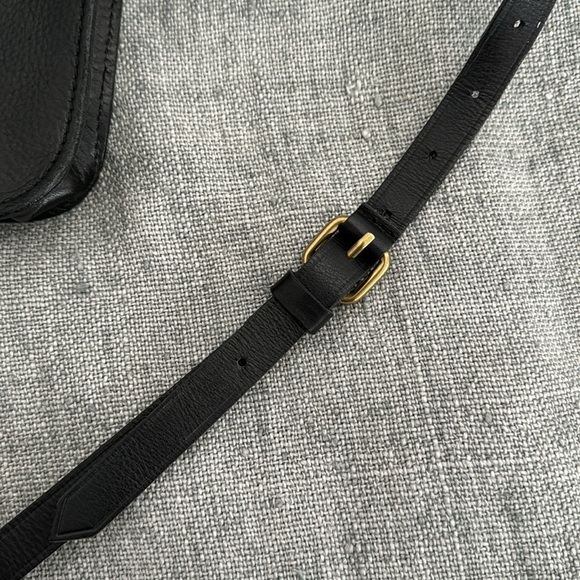 Madewell Small Black Leather Waist / Belt Bag - Picture 13 of 13